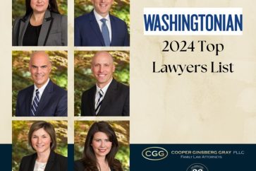 CGG Lawyers Named on 2024 Top Lawyers List in Washingtonian Magazine